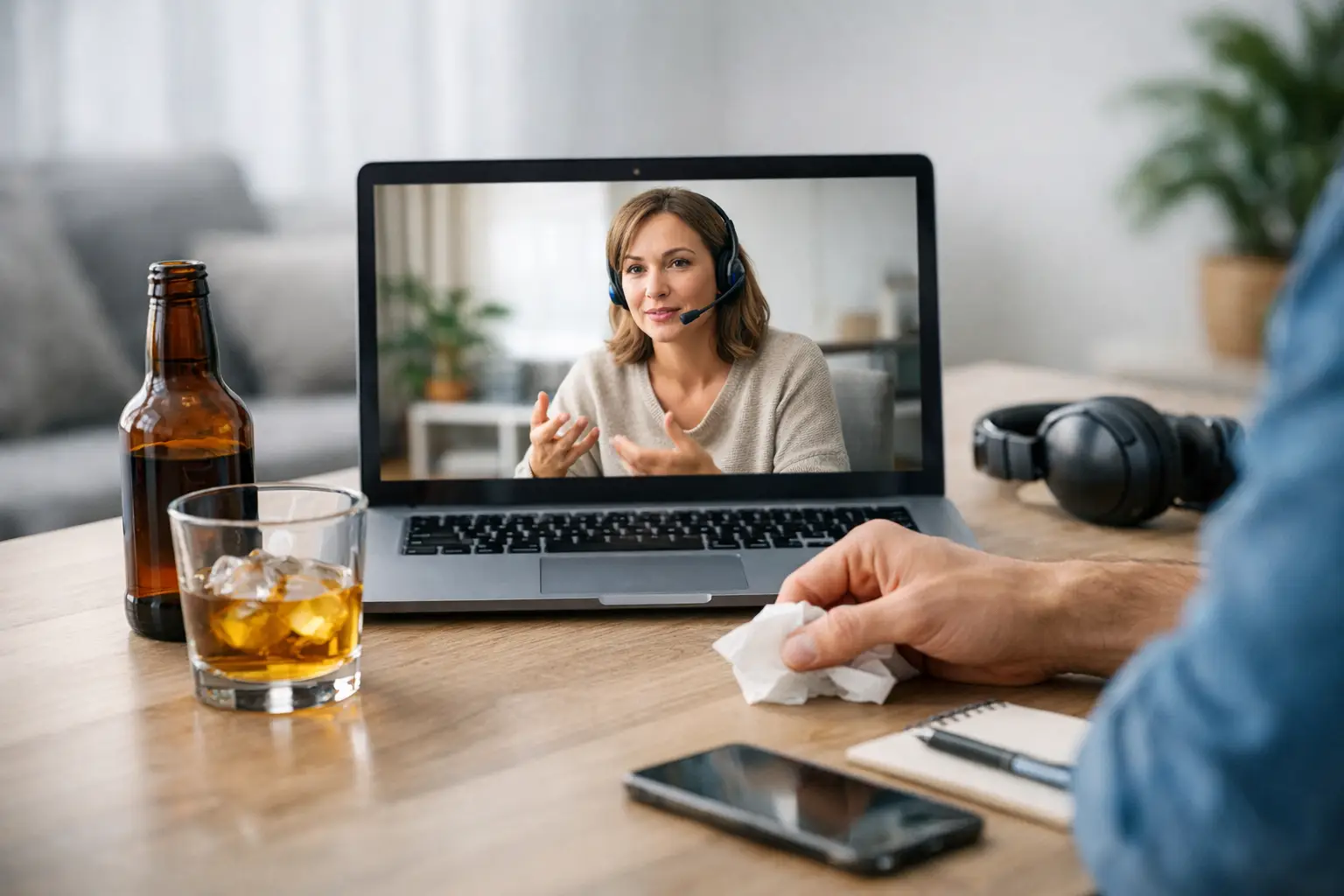 You are currently viewing Alcohol Addiction Treatment Online Explained